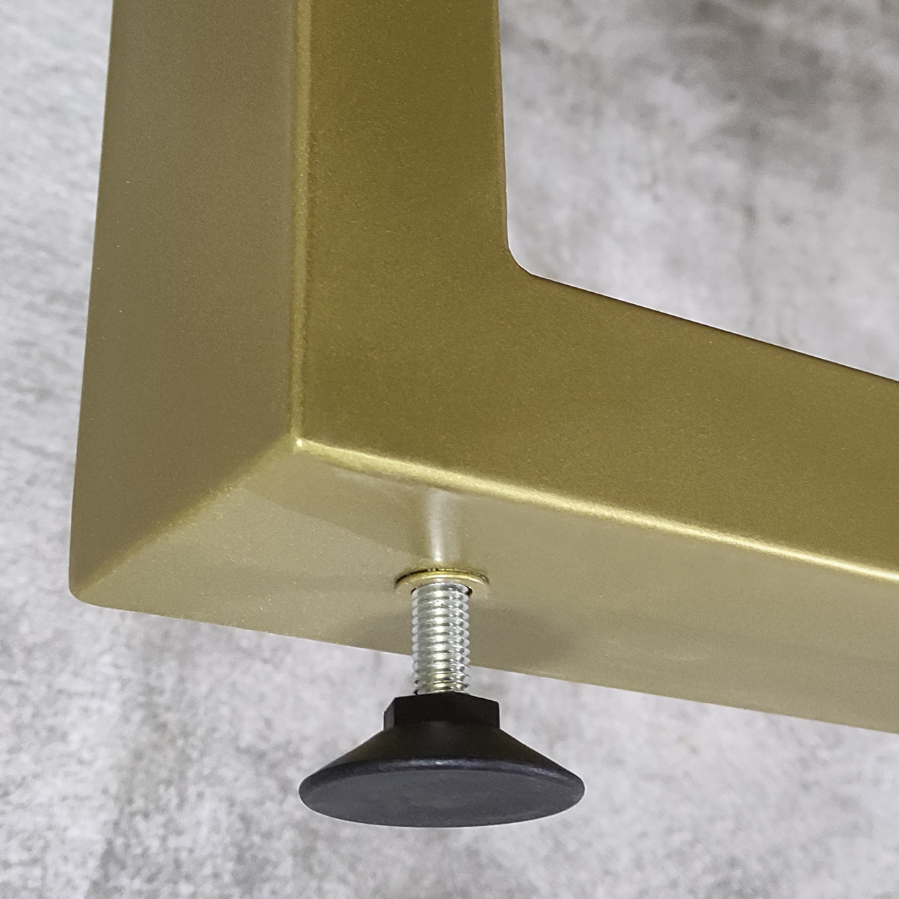 Комплект опор регулируемых для стола из металла 600х100 мм H 730 мм 2 шт. Золотой (1029) - фото 3 Комплект опор регулируемых для стола из металла 600х100 мм H 730 мм 2 шт. Золотой (1029) - фото 3