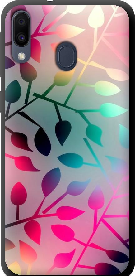 Чехол на Samsung Galaxy M20 Листья (2235b-1660-42517) Чехол на Samsung Galaxy M20 Листья (2235b-1660-42517)