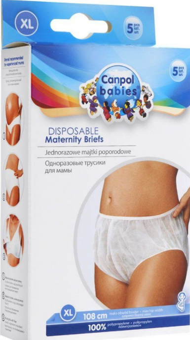 Трусы послеродовые Canpol Babies одноразовые XL 5 шт. (111300)