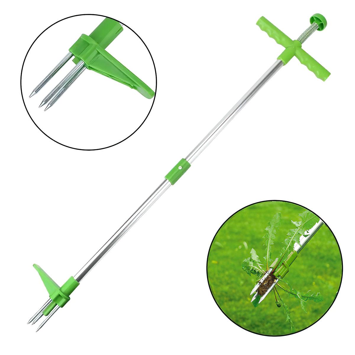 Инструмент для удаления сорняков/одуванчика Long handled weeder Салатовый (1010212-LightGreen) - фото 2