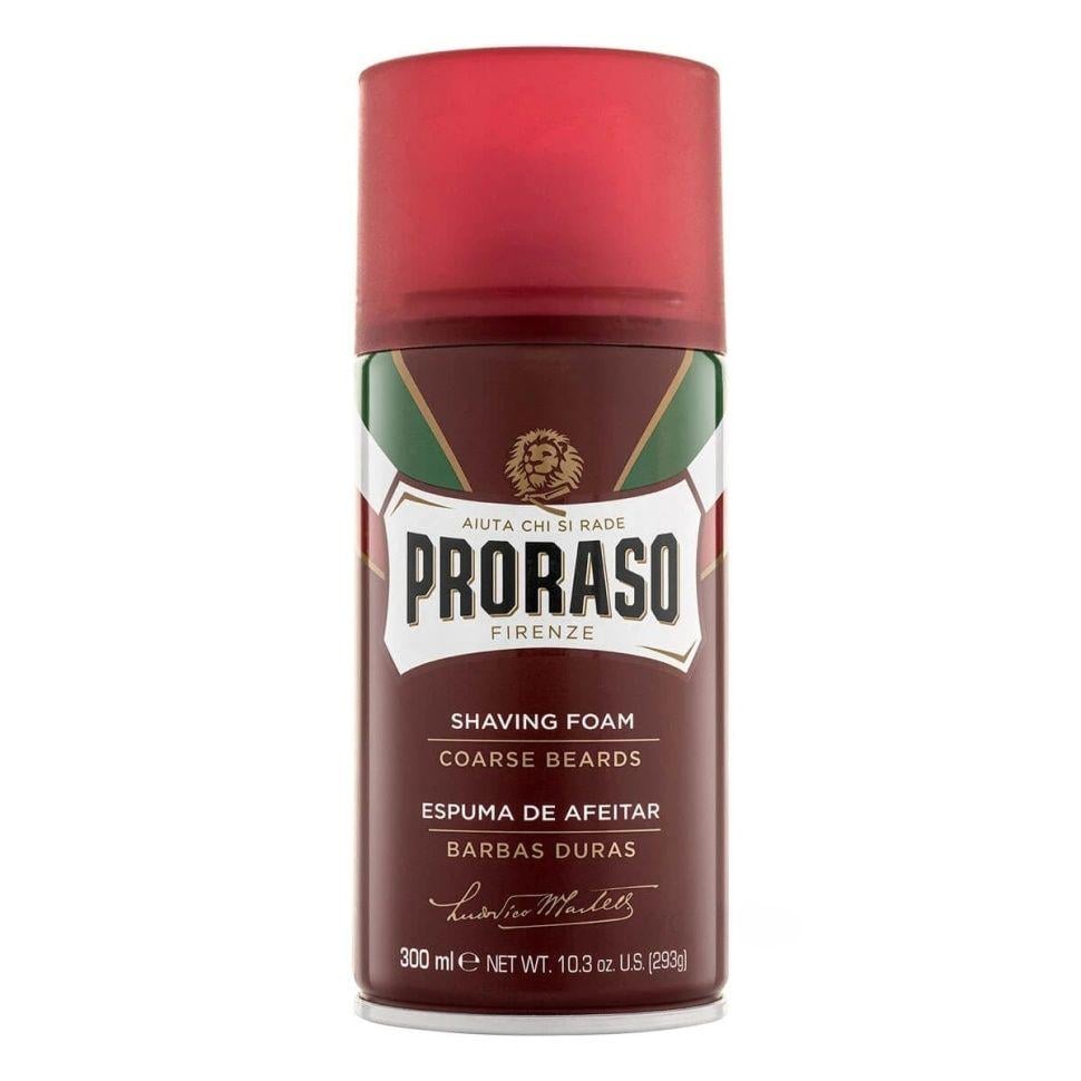Пена для бритья Proraso Coarse Beards для жесткой щетины 300 мл (8004395001897)