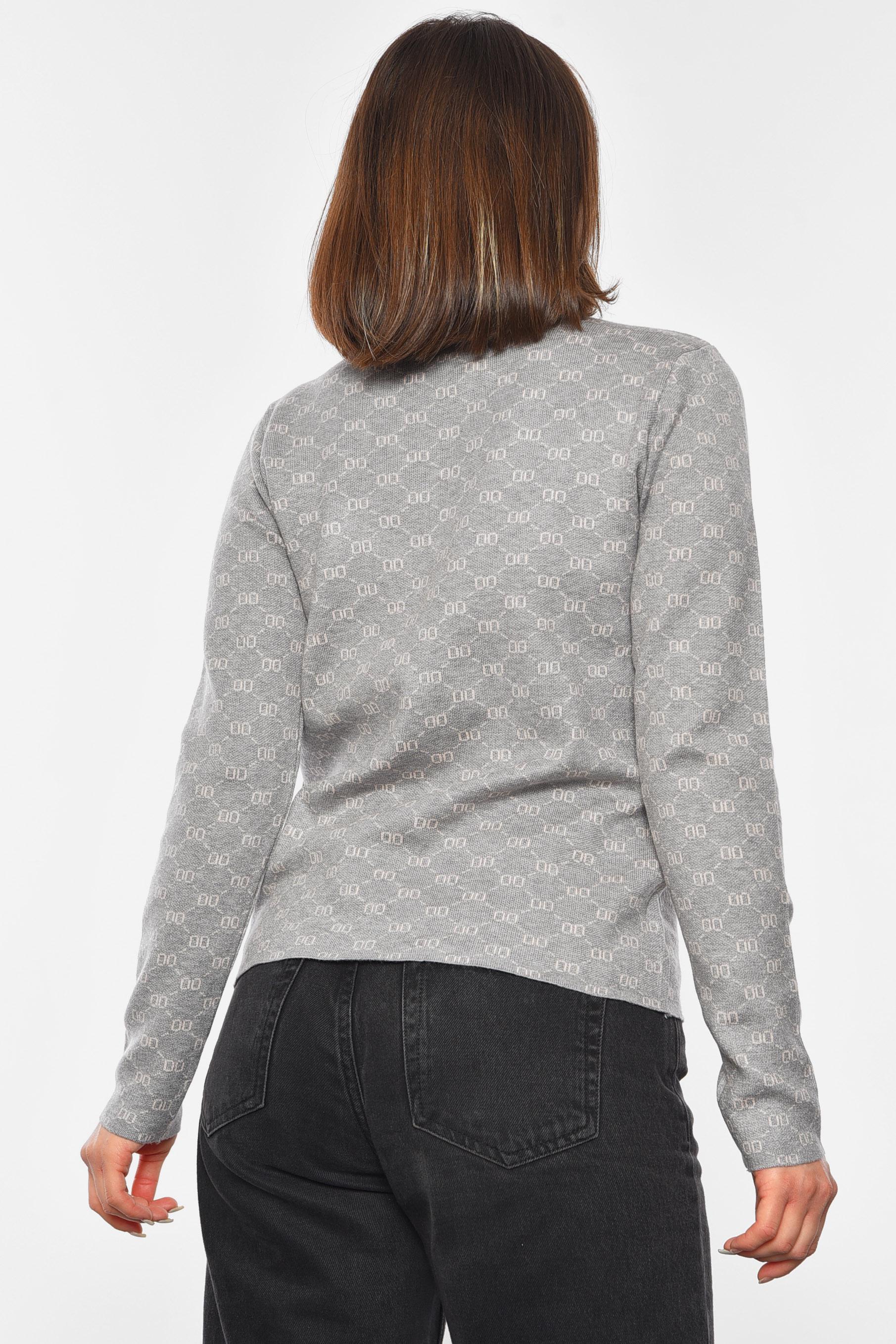 Светр жіночий S-M Сірий (192401) - фото 3 Светр жіночий S-M Сірий (192401) - фото 3