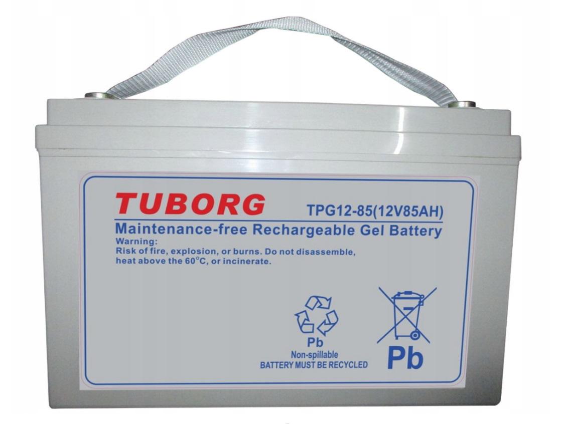 Гелевый аккумулятор Tuborg TPG12-85 для ИБП 85 Ah 12 V