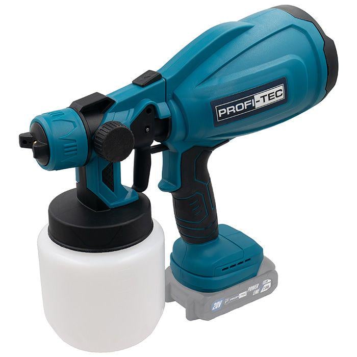 Фарбопульт акумуляторний PROFI-TEC 20V PSG80020 без акумулятора та зарядного пристрою (006964)