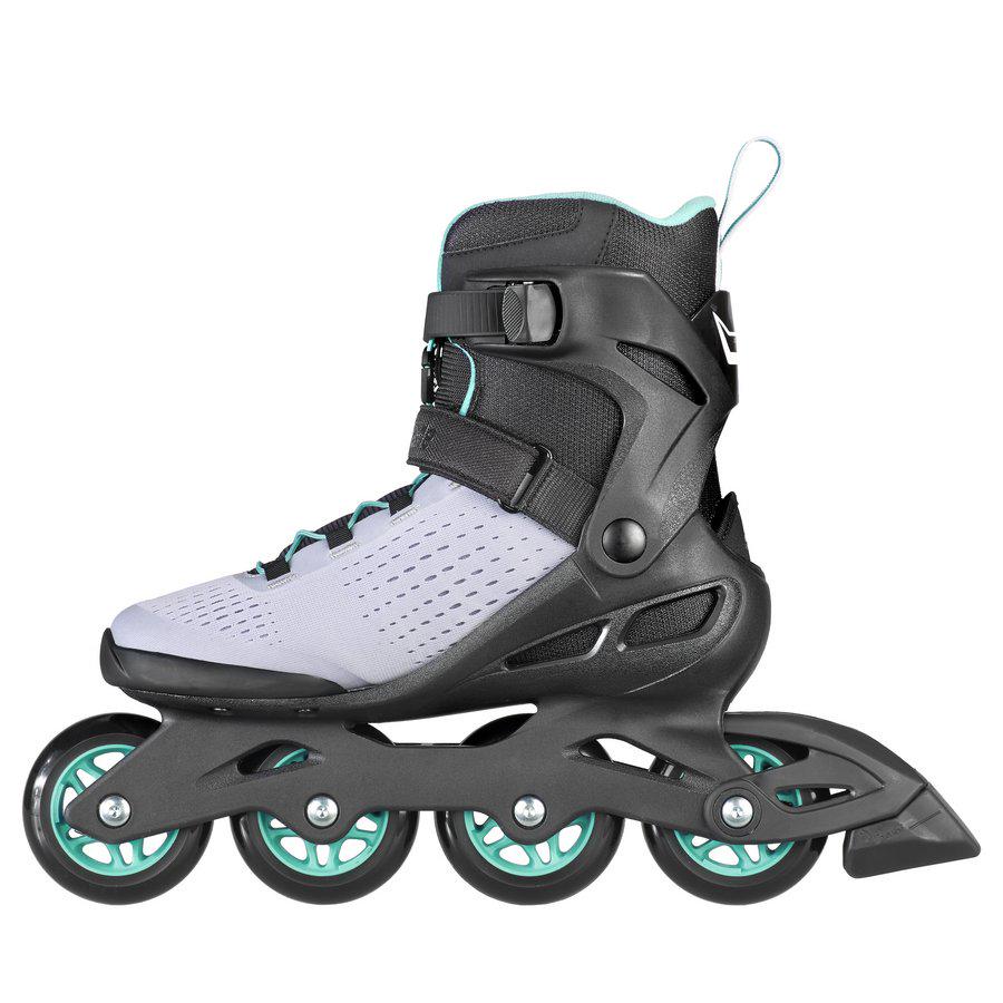 Роликові ковзани Rollerblade ZETRABLADE ELITE W Black/Сірий/Блакитний (UBI8A1CD0416F54.4166 - 5) - фото 2 Роликові ковзани Rollerblade ZETRABLADE ELITE W Black/Сірий/Блакитний (UBI8A1CD0416F54.4166 - 5) - фото 2