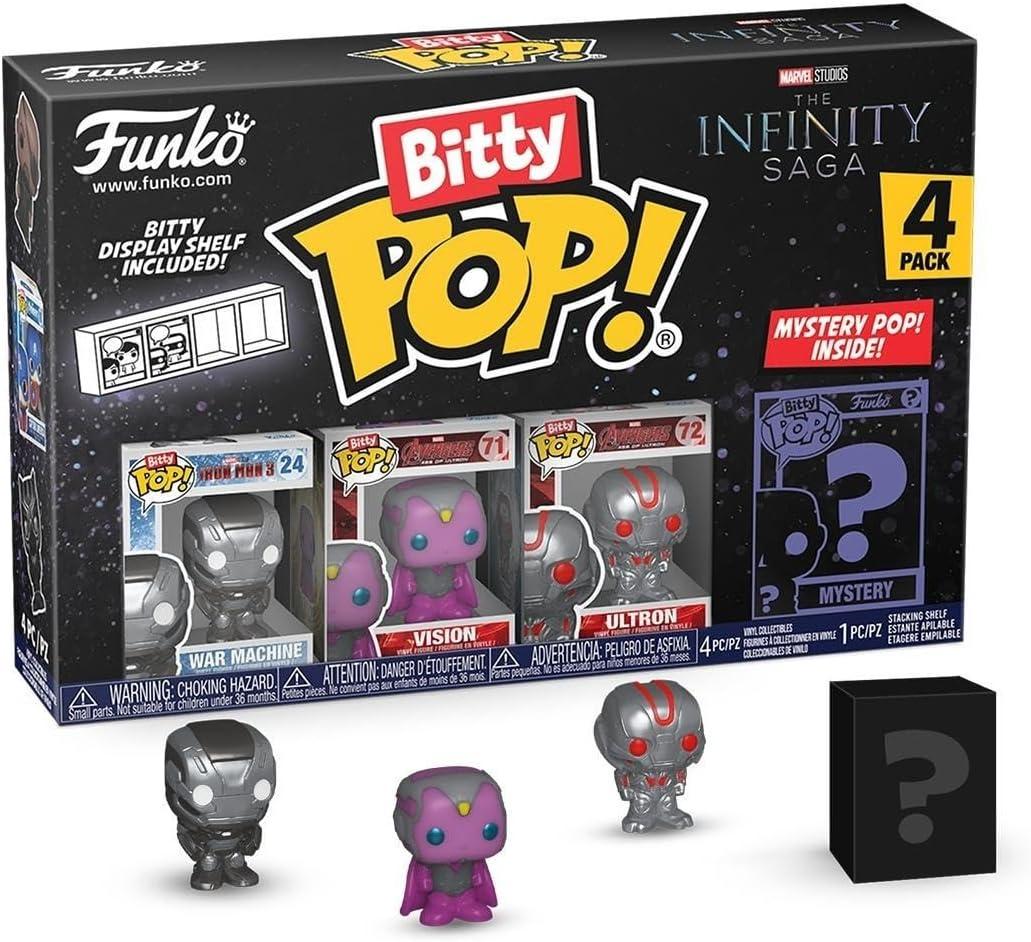 Набор мини-фигурок Funko Bitty POP Marvel 4 персонажа (SKU-243)