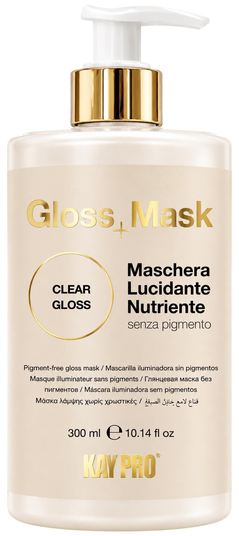 Питательная маска-блеск KayPro GLOSS+MASK CLEAR GLOSS 300 мл