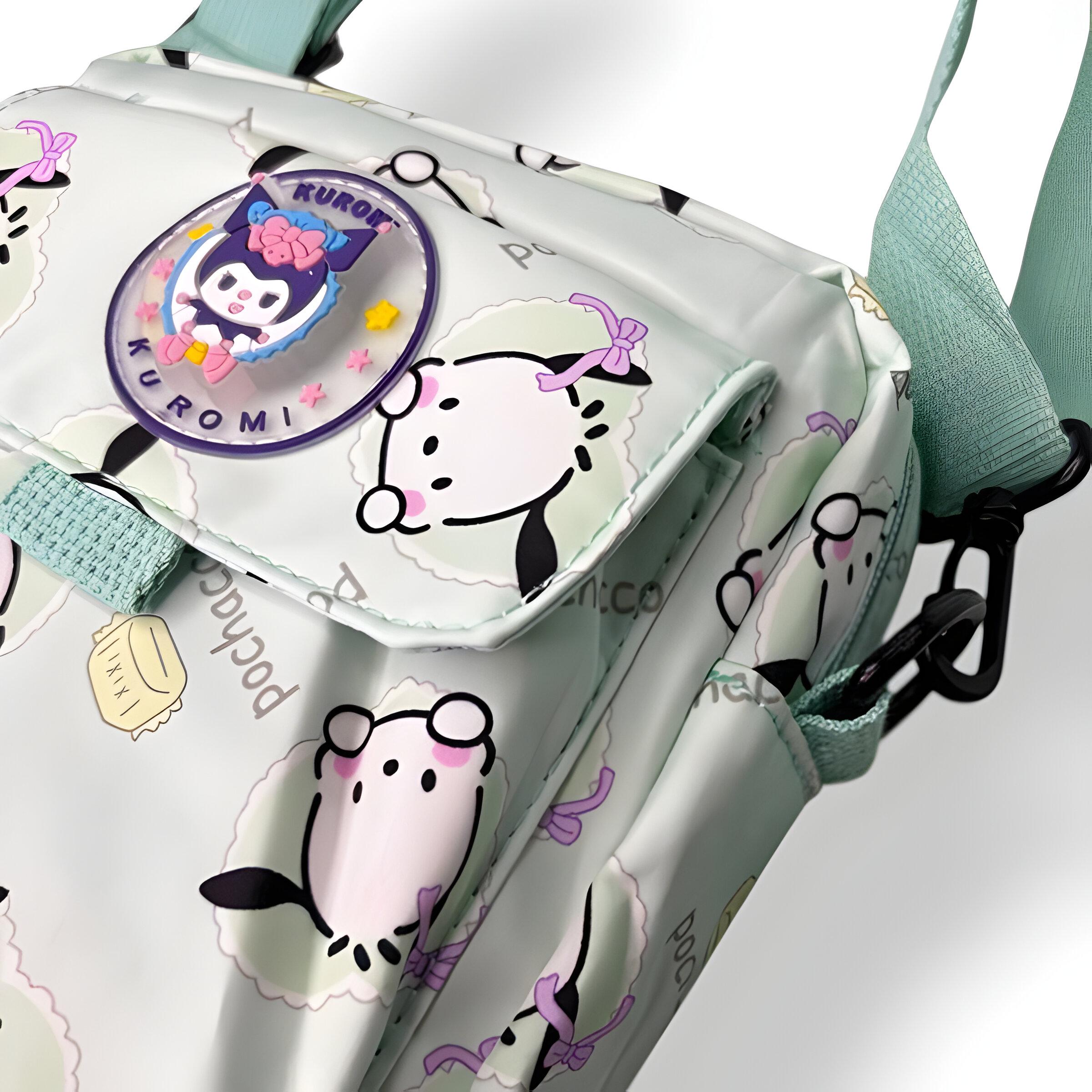 Сумка дитяча крос-боді Почакко 20х16х6 см Бірюзовий (25-575) - фото 2 Сумка дитяча крос-боді Почакко 20х16х6 см Бірюзовий (25-575) - фото 2