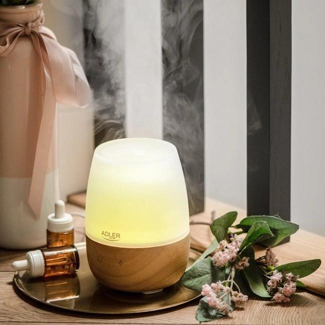 Зволожувач повітря-аромадифузор Adler AD 7967 3в1 White (iz14783) - фото 5 Зволожувач повітря-аромадифузор Adler AD 7967 3в1 White (iz14783) - фото 5