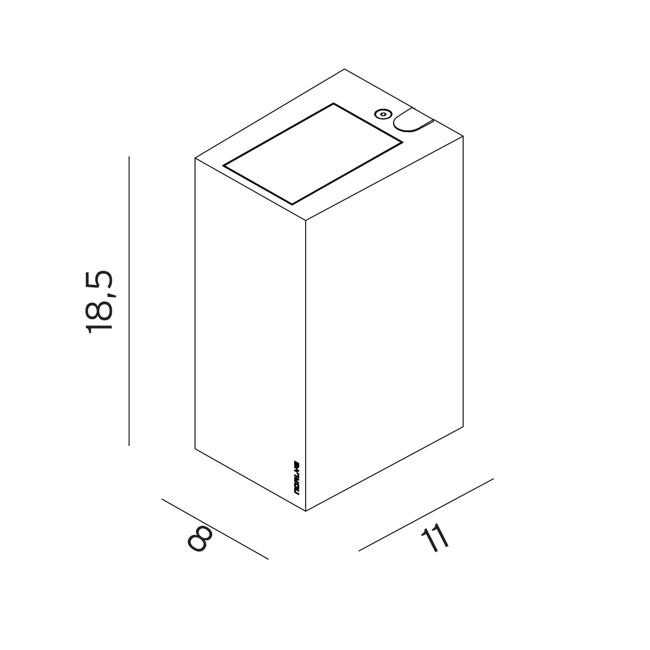 Светильник архитектурный Norlys Lillehammer 1581AL - фото 2 Светильник архитектурный Norlys Lillehammer 1581AL - фото 2