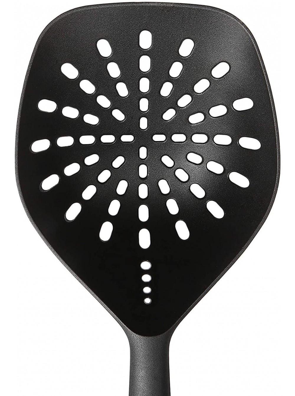 Ложка-шумівка Dexas Nylon Scoop Colander нейлонова 34,7 см Чорно-сірий (GN12-25-432) - фото 2