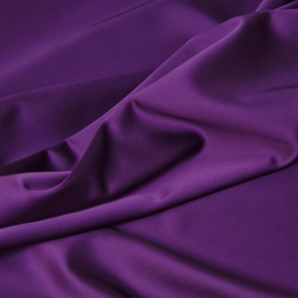 Ткань костюмная атласная Scarlett V-23 Фиолет (10031)