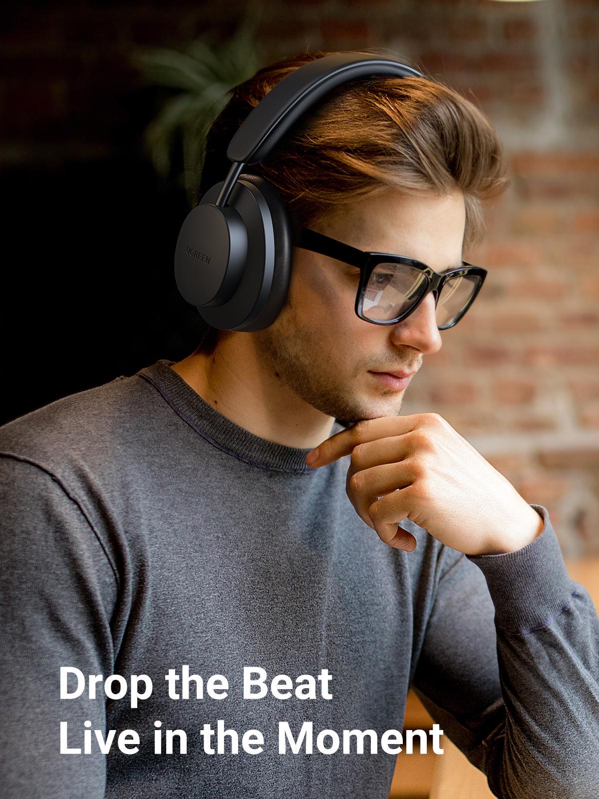 Навушники бездротові UGREEN HiTune Max 3 Bluetooth 5.0 Чорний (90422) - фото 22 Навушники бездротові UGREEN HiTune Max 3 Bluetooth 5.0 Чорний (90422) - фото 22