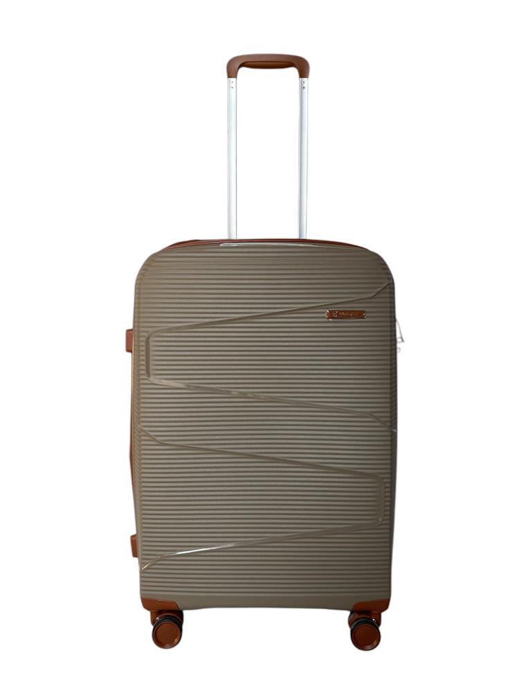 Чемодан дорожный средний AIRTEX Worldline 293 полипропилен M Шампань