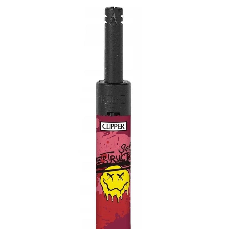 Зажигалка Clipper Mini Tube Happy Face #3 (12217242)