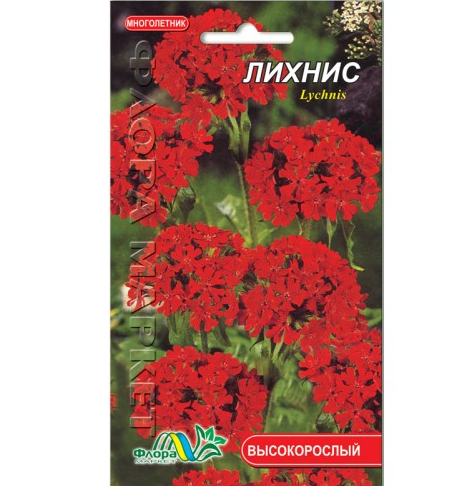 Насіння Ліхніс Зорька червоний багаторічник високорослий 0,1 г (26087)