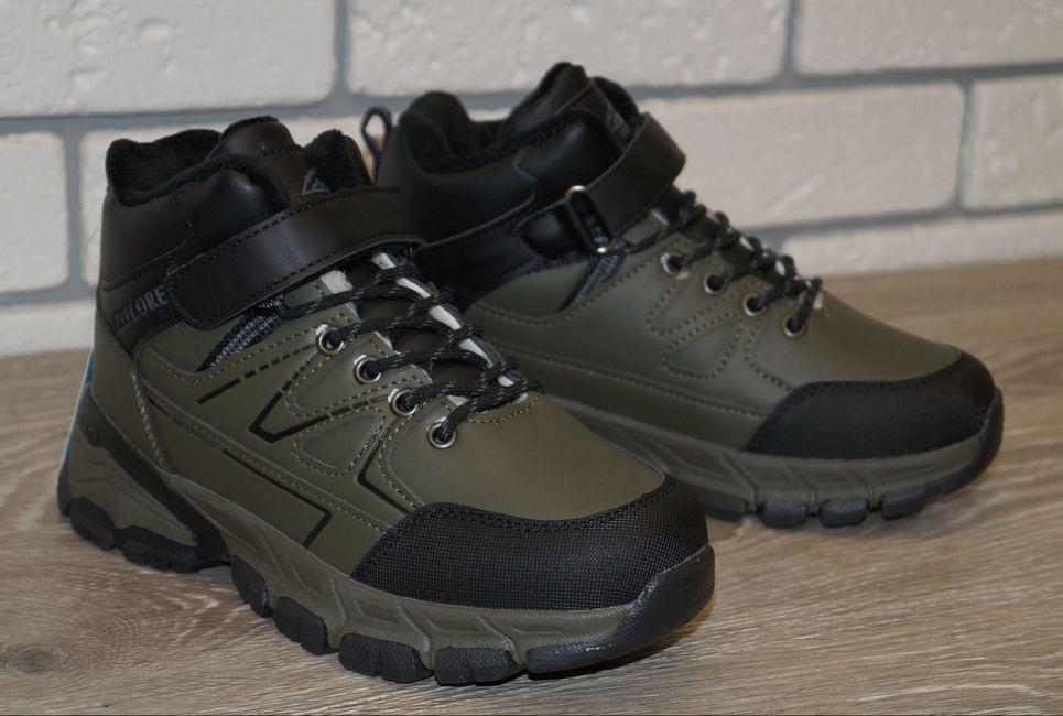 Ботинки зимние детские BBT.KIDS р. 34 21,5 см Зеленый/Черный (31342-34) - фото 3 Ботинки зимние детские BBT.KIDS р. 34 21,5 см Зеленый/Черный (31342-34) - фото 3