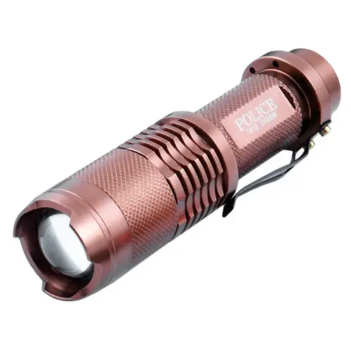 Фонарик ручной аккумуляторный Bailong BL-1812-T6 Коричневый