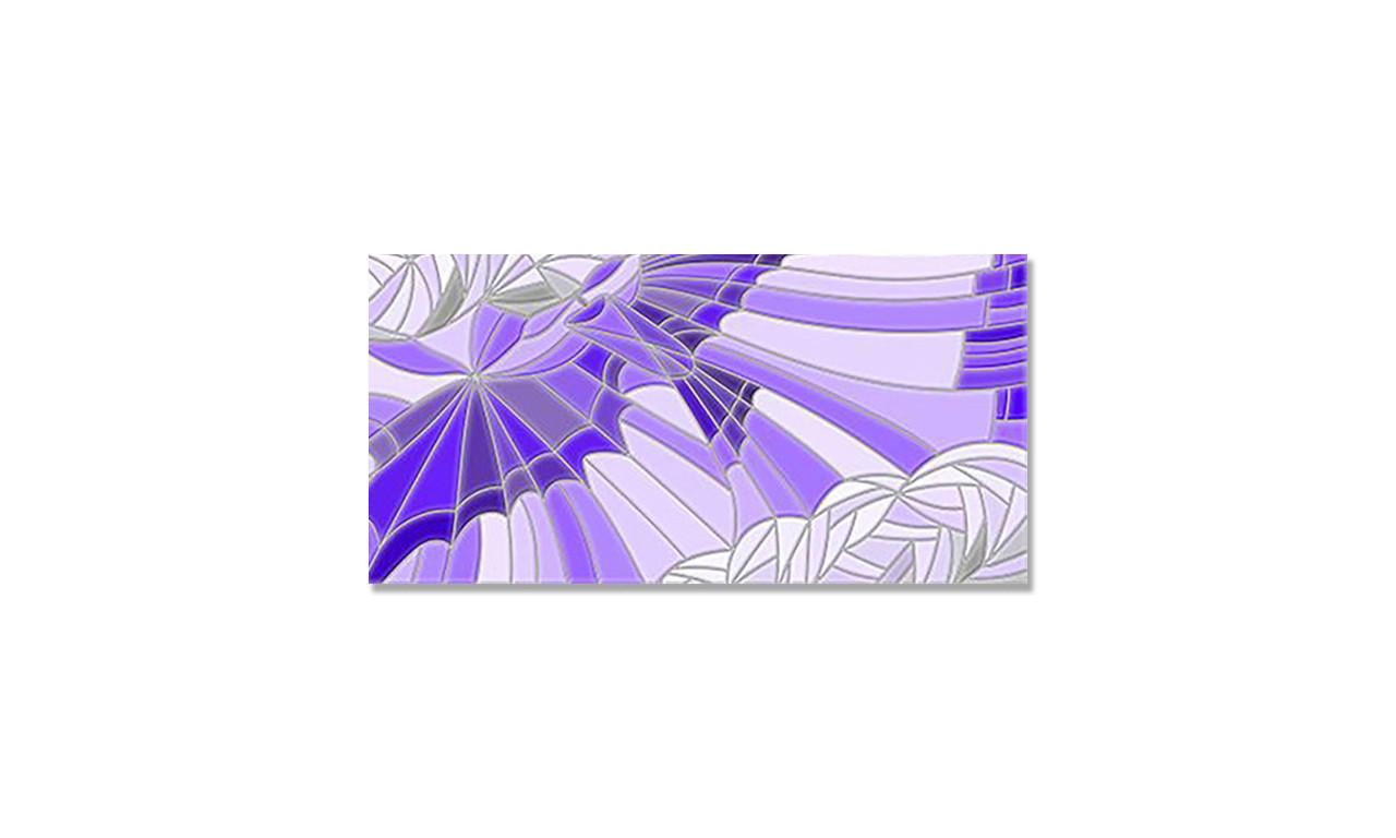 Наклейка виниловая на стол Zatarga Фиолетовый Витраж 600х1200 мм (1274515464)