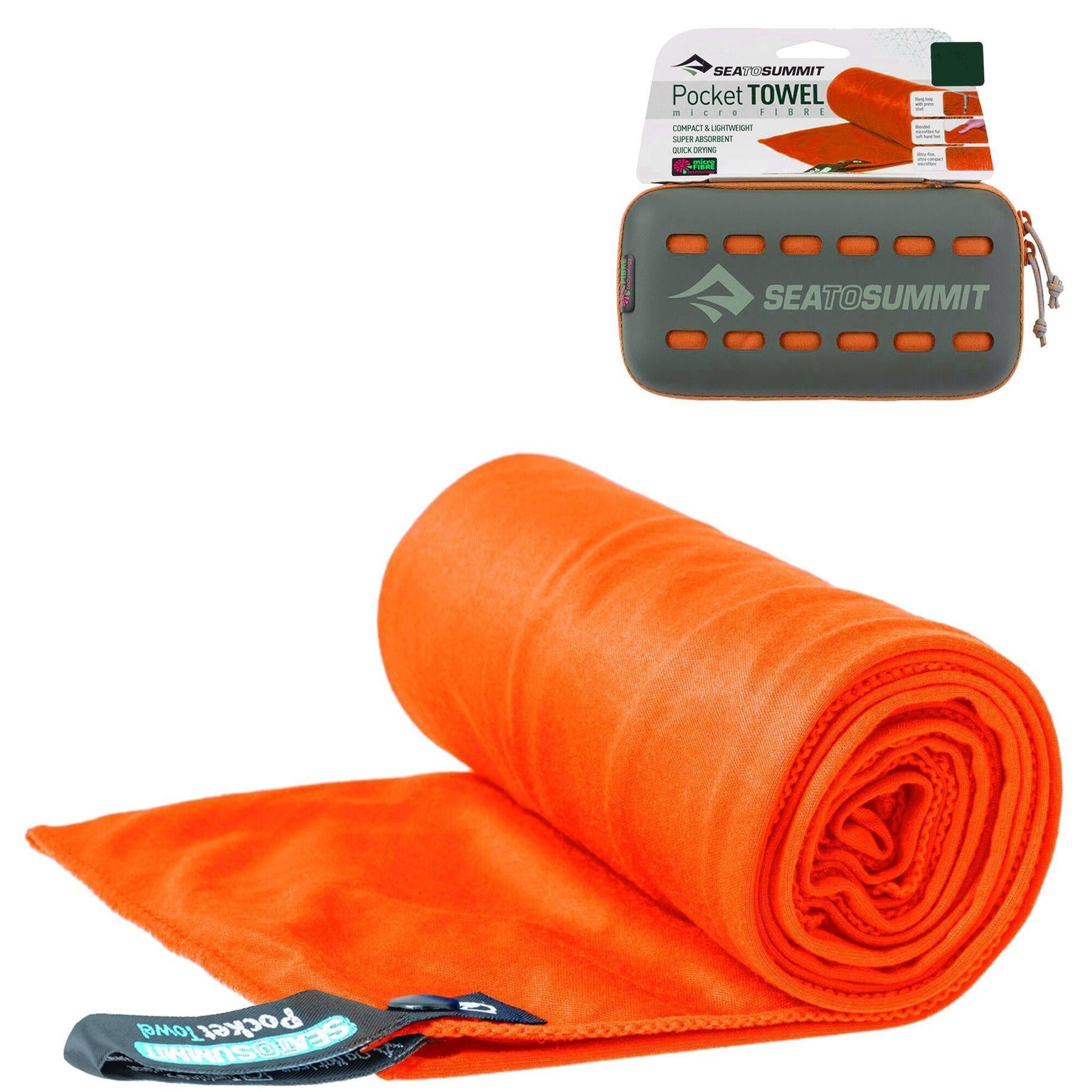 Полотенце Sea to Summit Pocket Towel M Orange (STS-APOCTMOR)