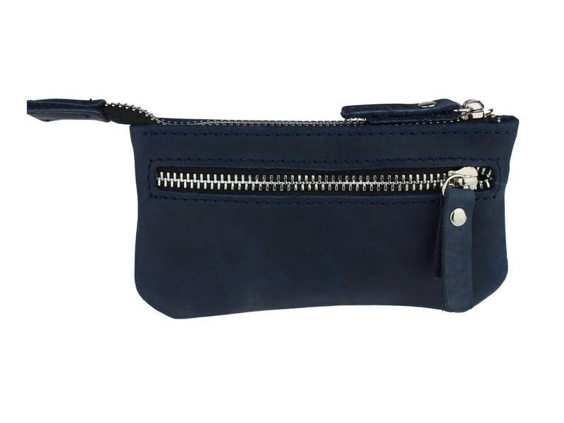 Ключница FREESKIN Type 2 кожанная 14x7x1 см Синий (81106) - фото 2 Ключница FREESKIN Type 2 кожанная 14x7x1 см Синий (81106) - фото 2