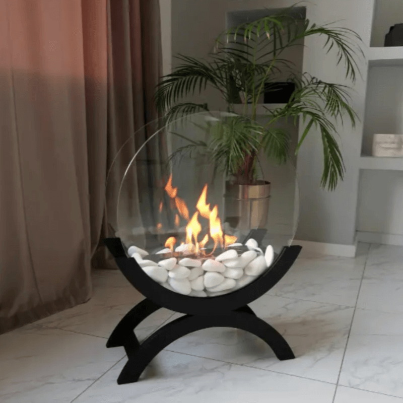 Біокамін підлоговий VERSAL Чорний (29544304)