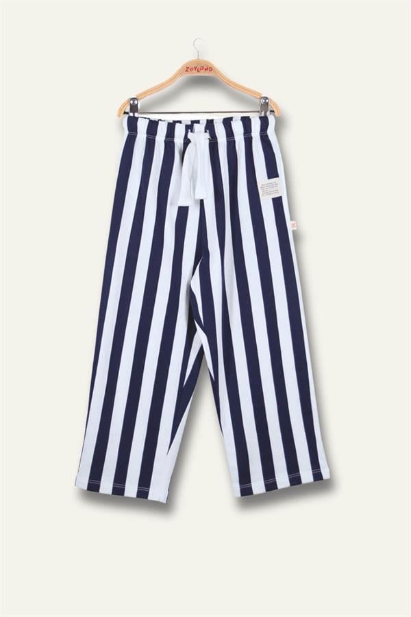 Брюки унисекс в полоску Zeyland 9-10 лет 140 см Темно-синий (8683169161205)