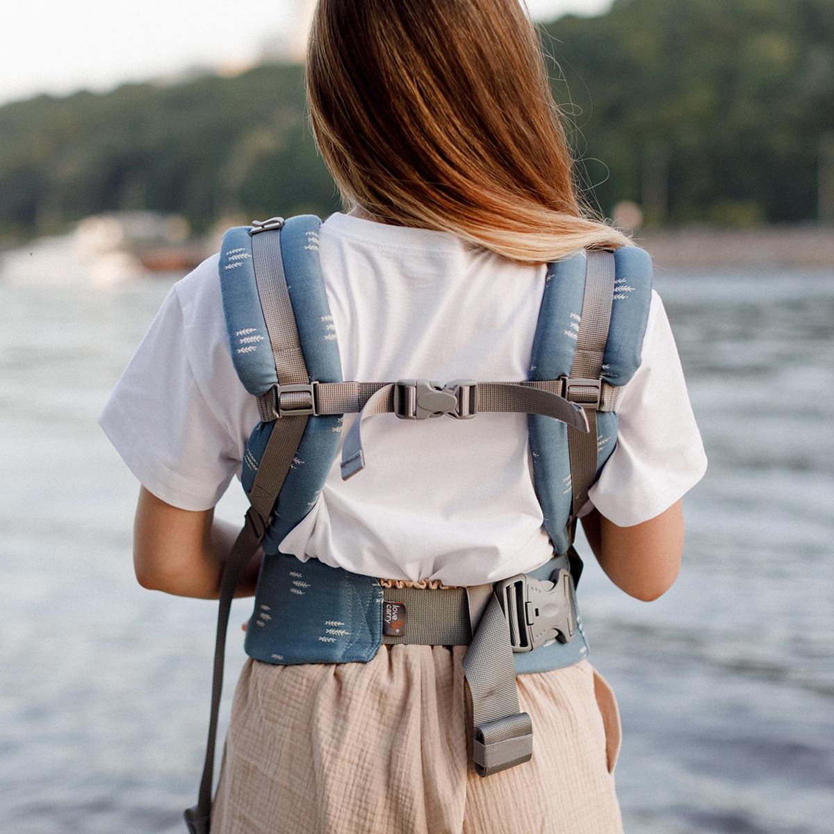 Ерго-рюкзак Love & Carry ONE+ Cool Organic Вуд - фото 4
