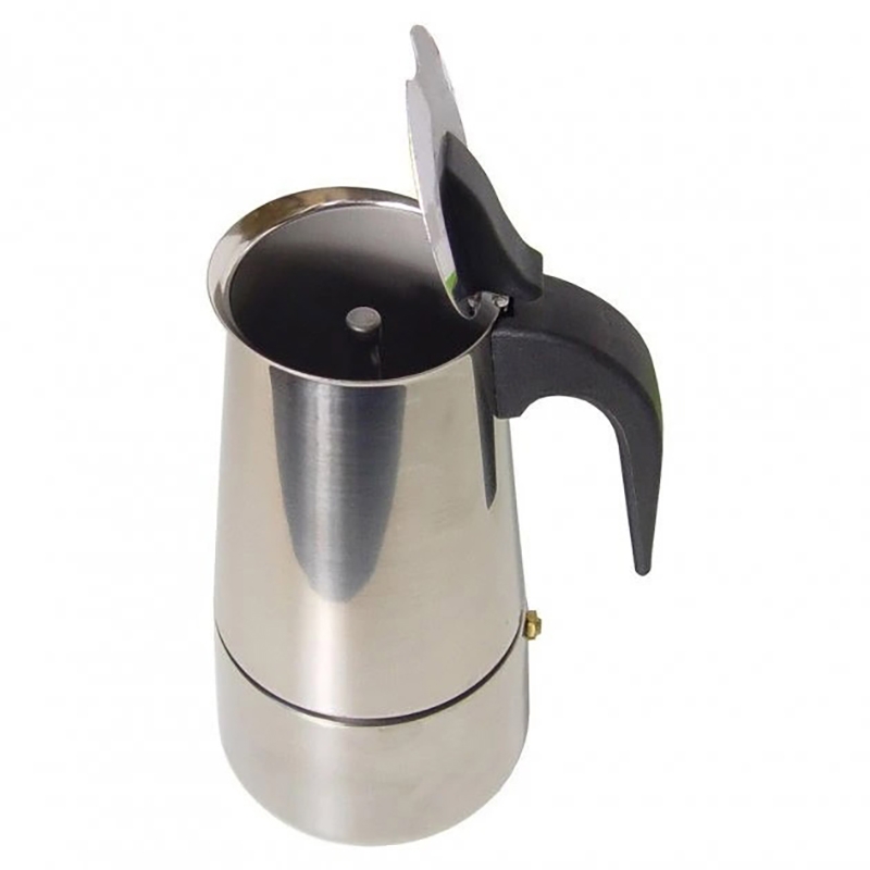 Гейзерна кавоварка Unique UN-1902 нержавіюча сталь 270 мл (23913135) - фото 7 Гейзерна кавоварка Unique UN-1902 нержавіюча сталь 270 мл (23913135) - фото 7