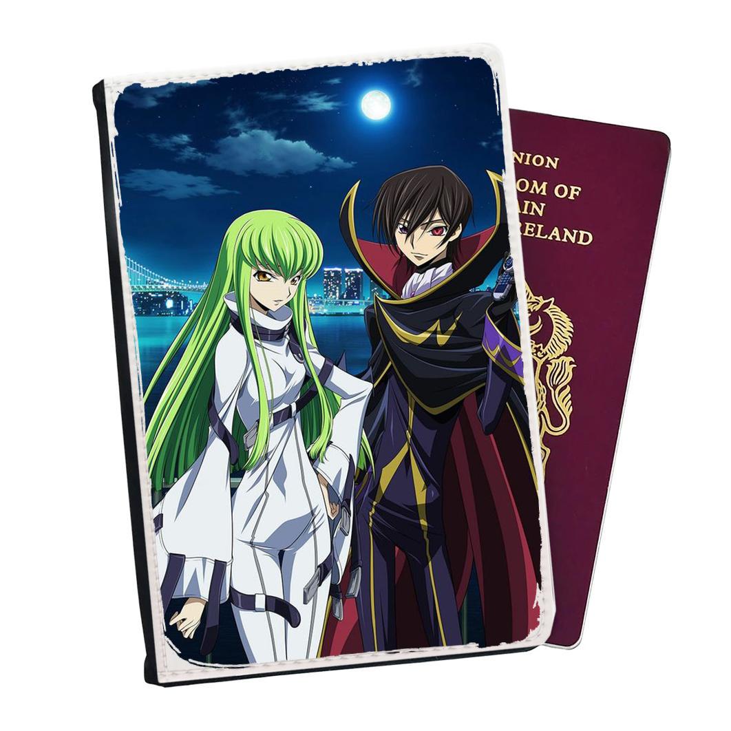 Обложка для документов с отсеками Аниме Код Гиас №006 Черный (24179581) - фото 1 Обложка для документов с отсеками Аниме Код Гиас №006 Черный (24179581) - фото 1