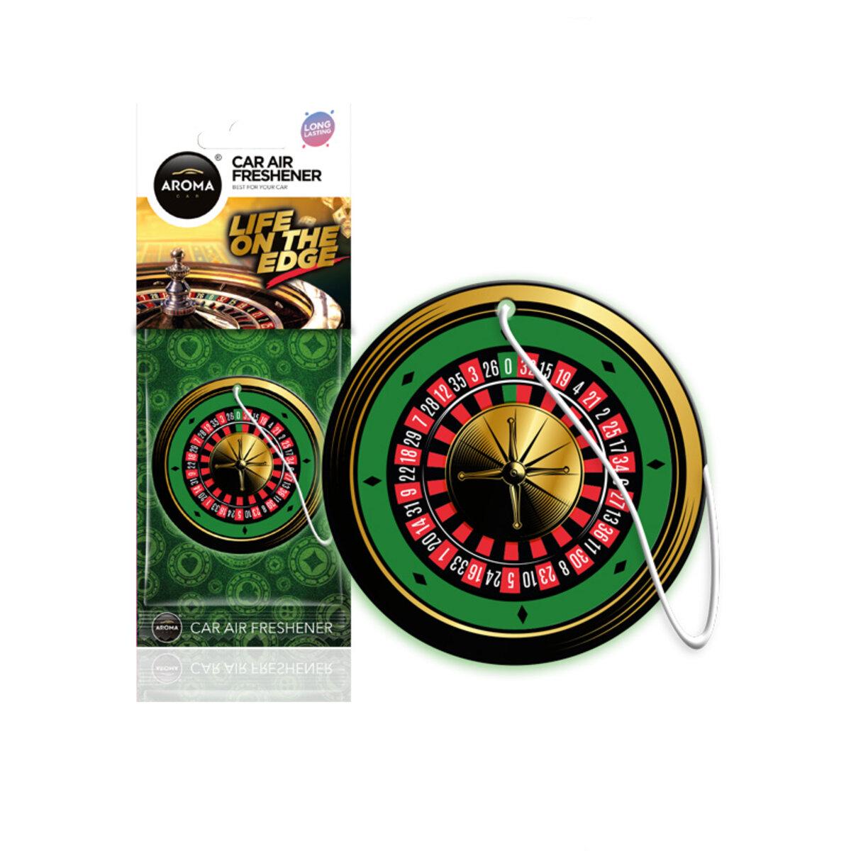 Ароматизатор для авто Aroma Car Life On The Edge Roulette (3737) Ароматизатор для авто Aroma Car Life On The Edge Roulette (3737)