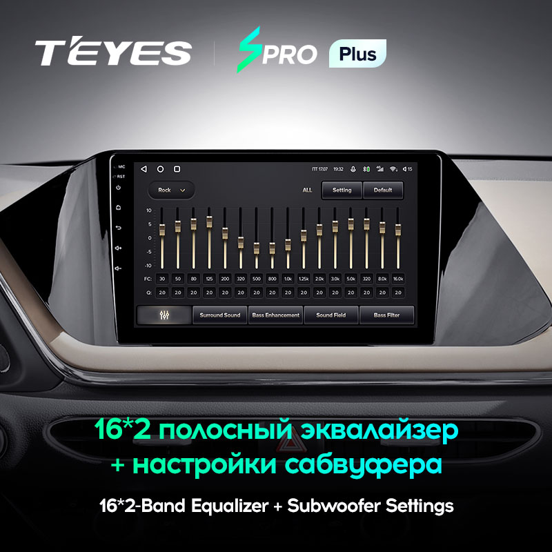 Автомагнитола штатная Teyes SPRO Plus для Hyundai Sonata DN8 2019-2020 Android SPRO PLUS 4+64G Wi-Fi/4G (1632831840) - фото 4