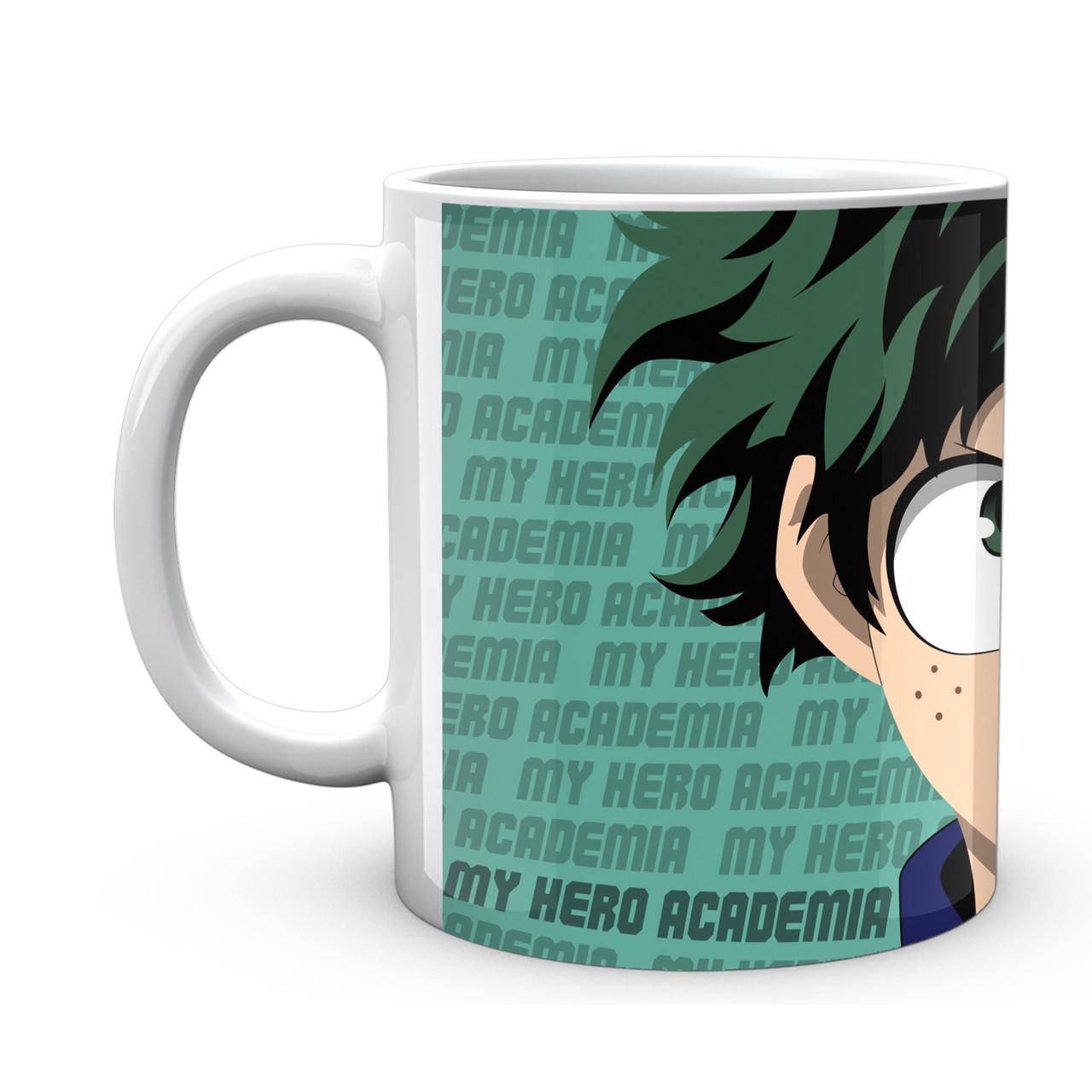 Чашка Gee! Моя геройская академия My Hero Academia Мидория Портрет Plus Ultra MHA 02.517