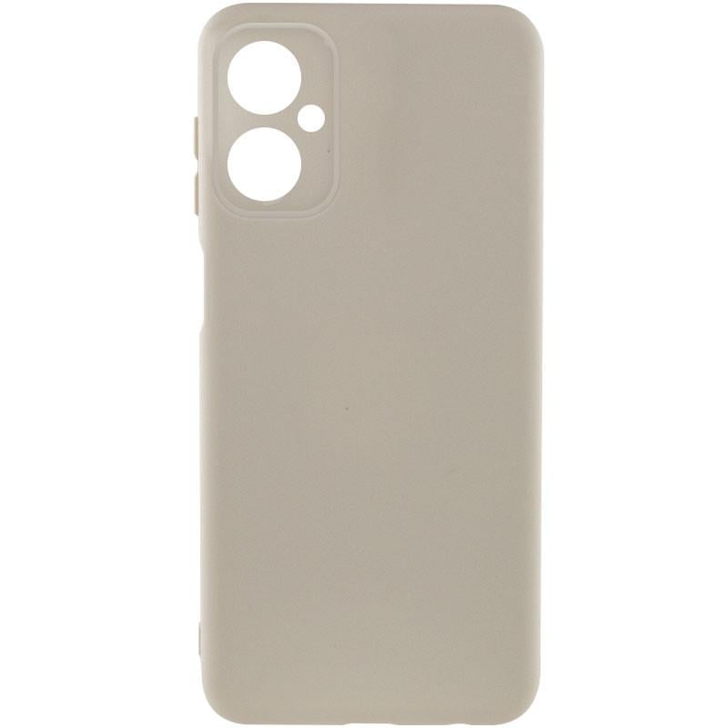 Протиударний чохол Silicone Cover Lakshmi Full Camera (A) для Motorola Moto G14 Пісочний / Sand