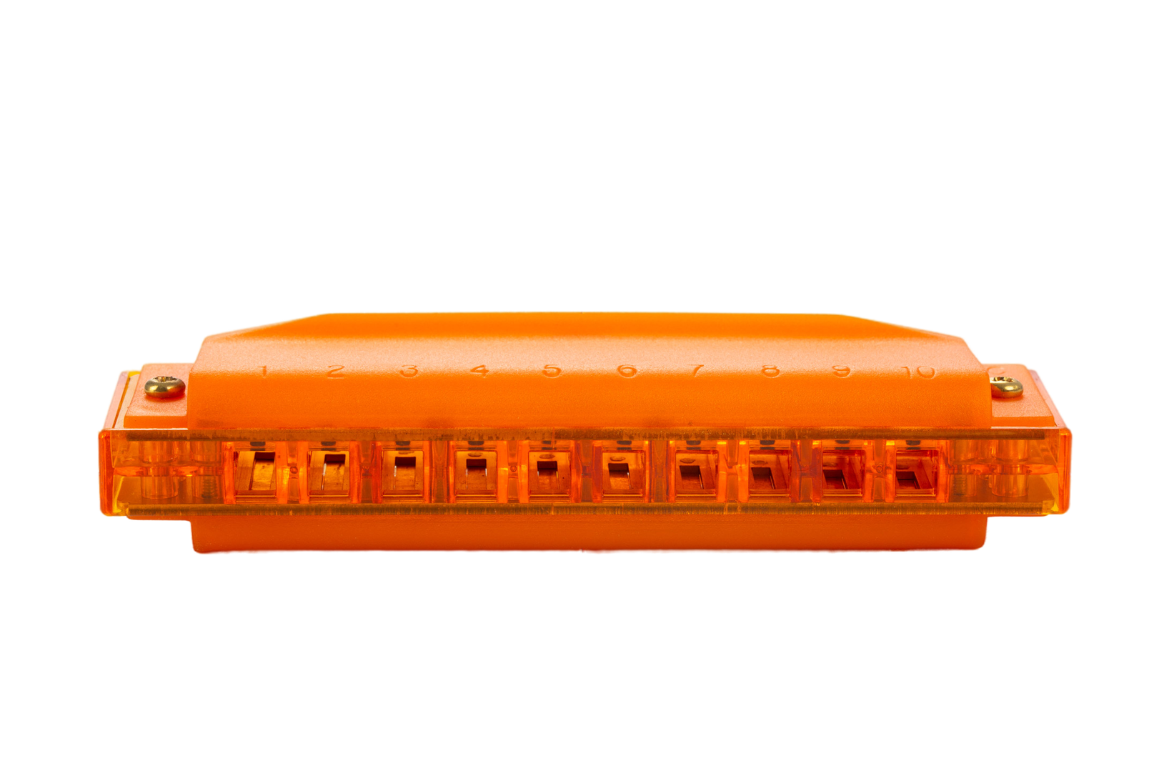 Губная гармошка Hohner Beginner Translucent Harp M5255 C-major Orange (128111) - фото 3