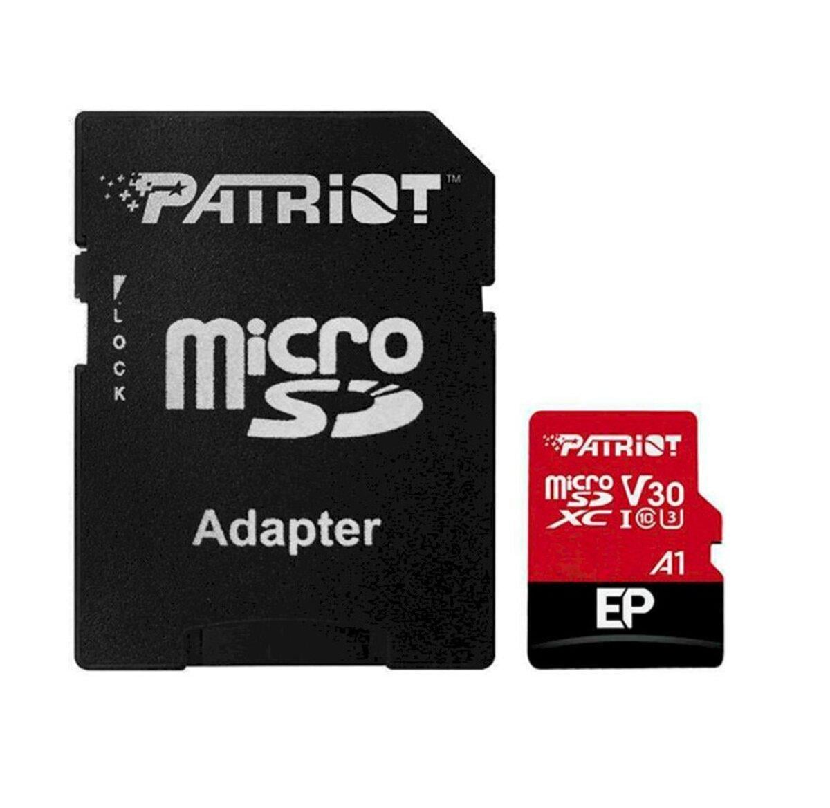 Карта памяти Patriot EP Series 1Тb class 10 с SD-адаптером (21264515)