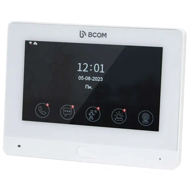Відеодомофон BCOM BD-760FHD/T 7 " White (3086356645)