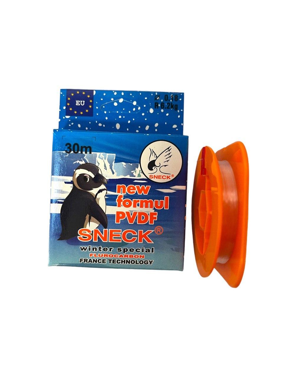 Флюорокарбон волосінь SNECK winter special 30 м 0,18 мм 8,2 кг (2051233706) - фото 3 Флюорокарбон волосінь SNECK winter special 30 м 0,18 мм 8,2 кг (2051233706) - фото 3