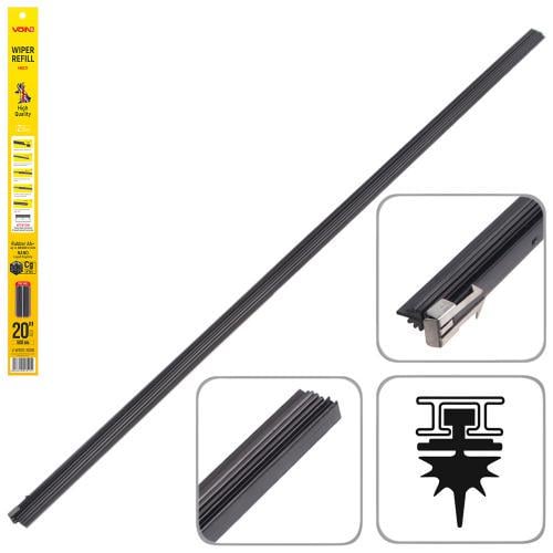 Резинки щеток стеклоочистителя VOIN-405-20-профиль "ЕЛОЧКА" VOIN-20"-500 мм TP405-M 2 шт.