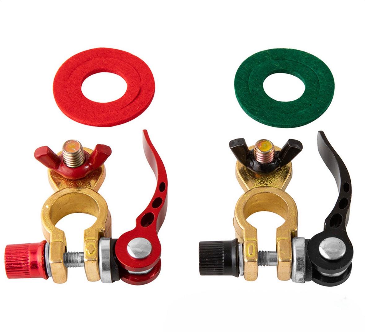 Клеми акумуляторні Bingcheng BC118 17-19 мм з чистої міді з швидкозажимним ключем (2623775176)