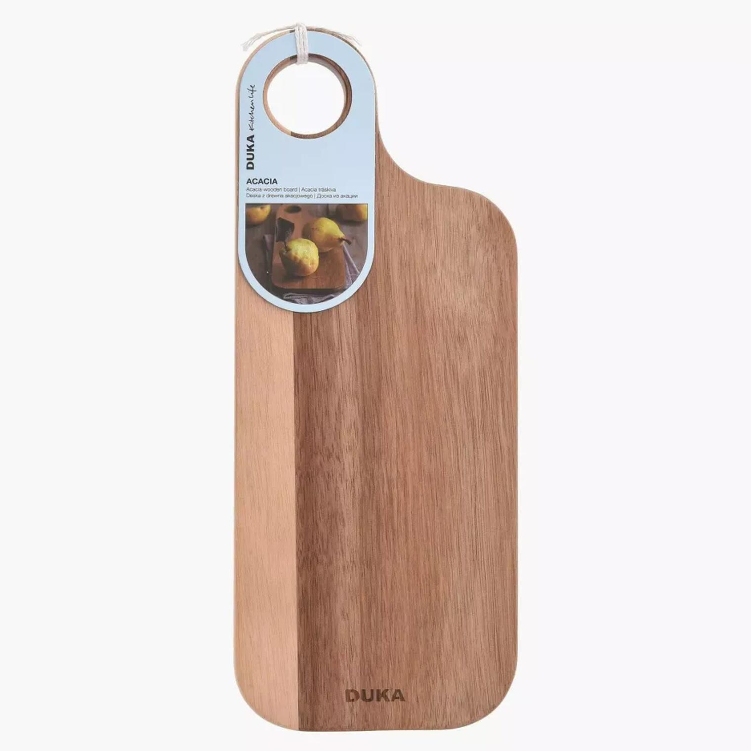 Дошка обробна DUKA ACACIA 31x12 см Дерево (2220320) - фото 3 Дошка обробна DUKA ACACIA 31x12 см Дерево (2220320) - фото 3