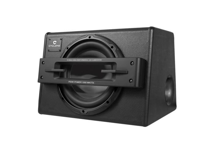 Сабвуфер автомобільний активний CYCLONE SB-300 корпусний (SP-40228)