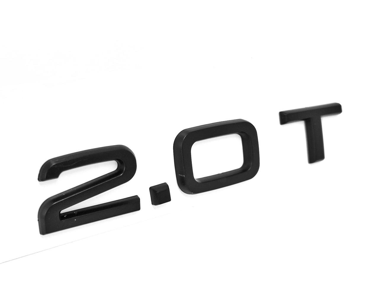 Емблема-напис 2.0Т Audi Matt black (2373292200)