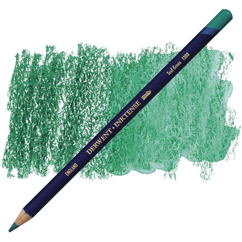 Карандаш акварельный Derwent Inktense чернильный 1300 Зеленый чирок (700915)