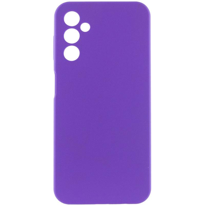 Противоударный Чехол Silicone Cover Lakshmi Full Camera (AAA) для Samsung Galaxy A24 4G Фиолетовый/Amethyst
