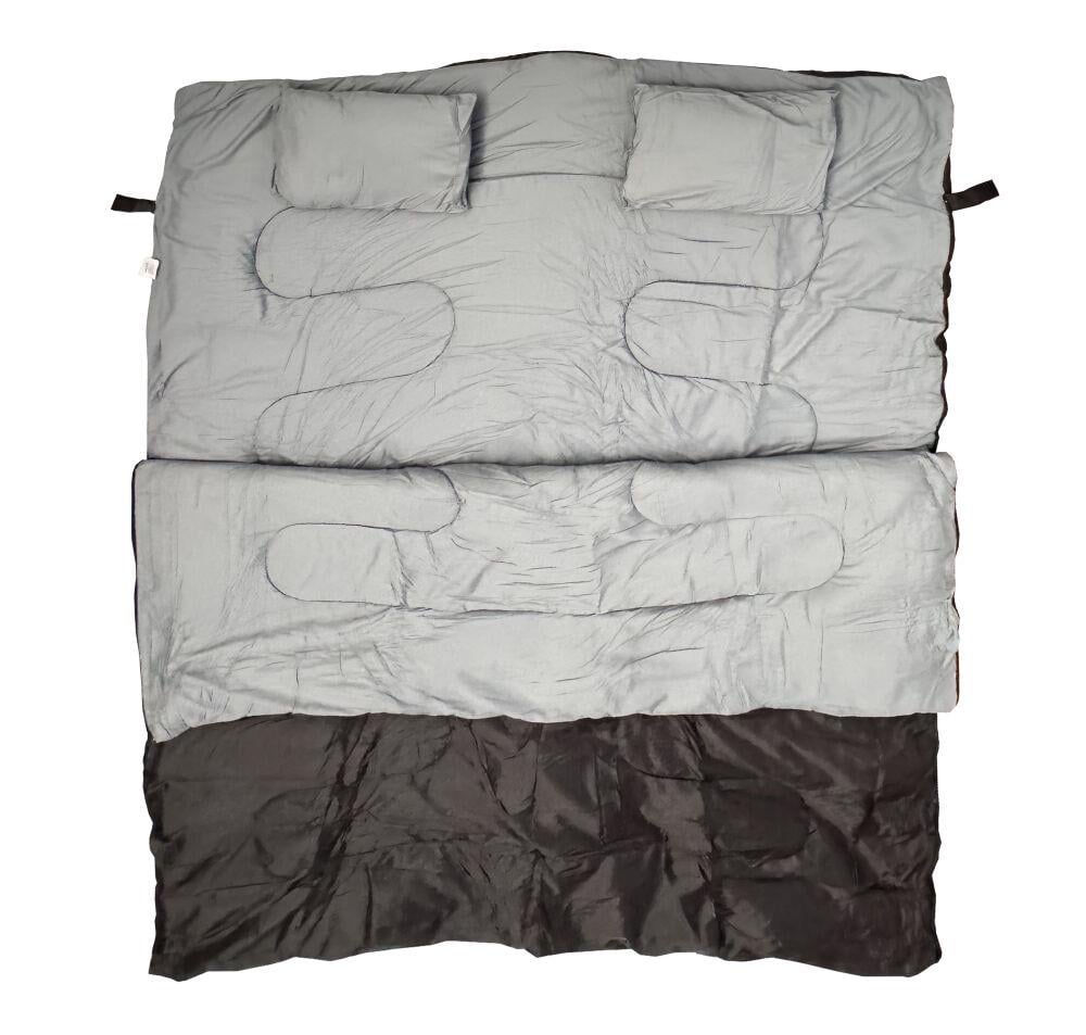 Спальний мішок двомісний Bass Polska з подушками 220x150 см (BH 41996)