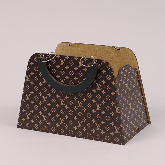 Кашпо деревянное Flora Сумочка Louis Vuitton (33263)