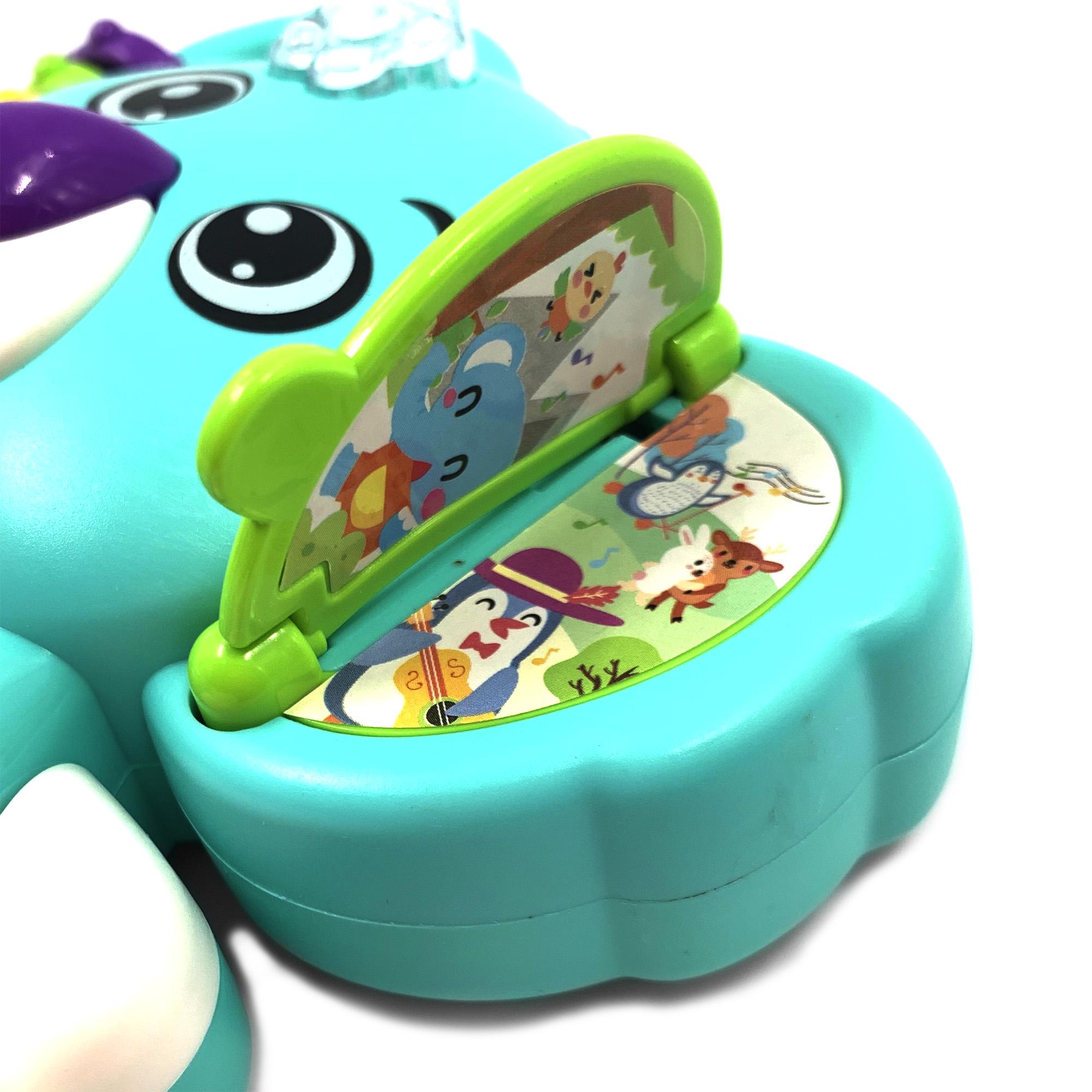 Іграшка розвиваюча музична TK Group Коала піаніно з українською озвучкою Бірюзовий (111736b) - фото 4 Іграшка розвиваюча музична TK Group Коала піаніно з українською озвучкою Бірюзовий (111736b) - фото 4