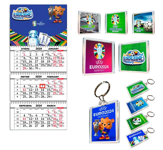Подарок фанату футбола EURO 2024 (UA2452)