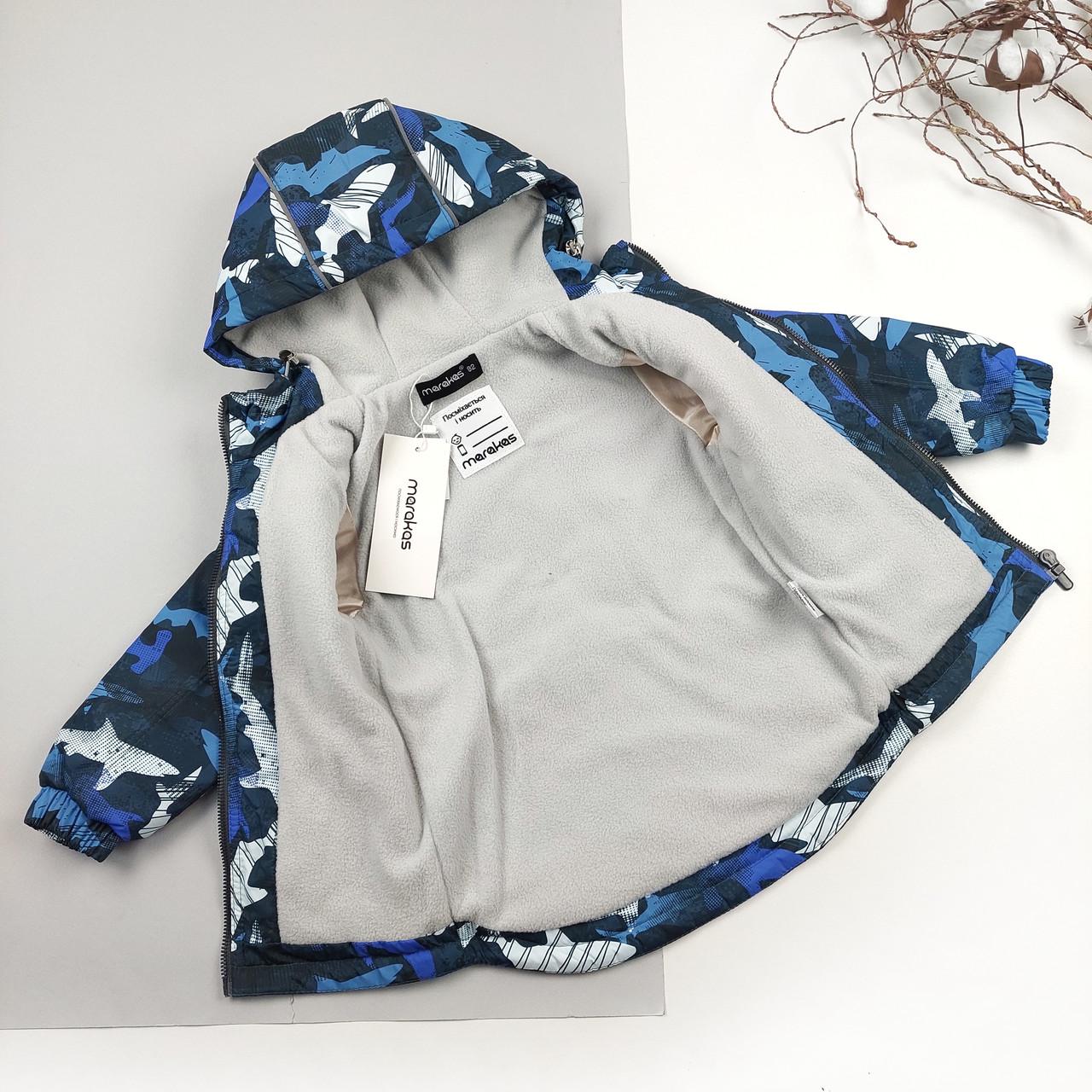 Комплект детский двойка 12232 Акулы на слимтексе 92 см (2152725327) - фото 5 Комплект детский двойка 12232 Акулы на слимтексе 92 см (2152725327) - фото 5